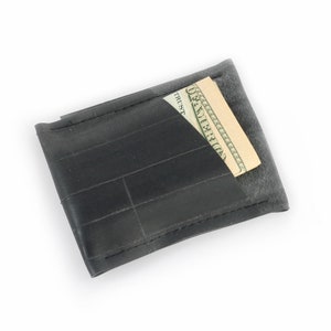 Funda de dinero para tubo de bicicleta, billetera ecológica, Navidad, regalo de papá, billetera minimalista, billetera impermeable para hombres, tubo interior, regalo de bicicleta