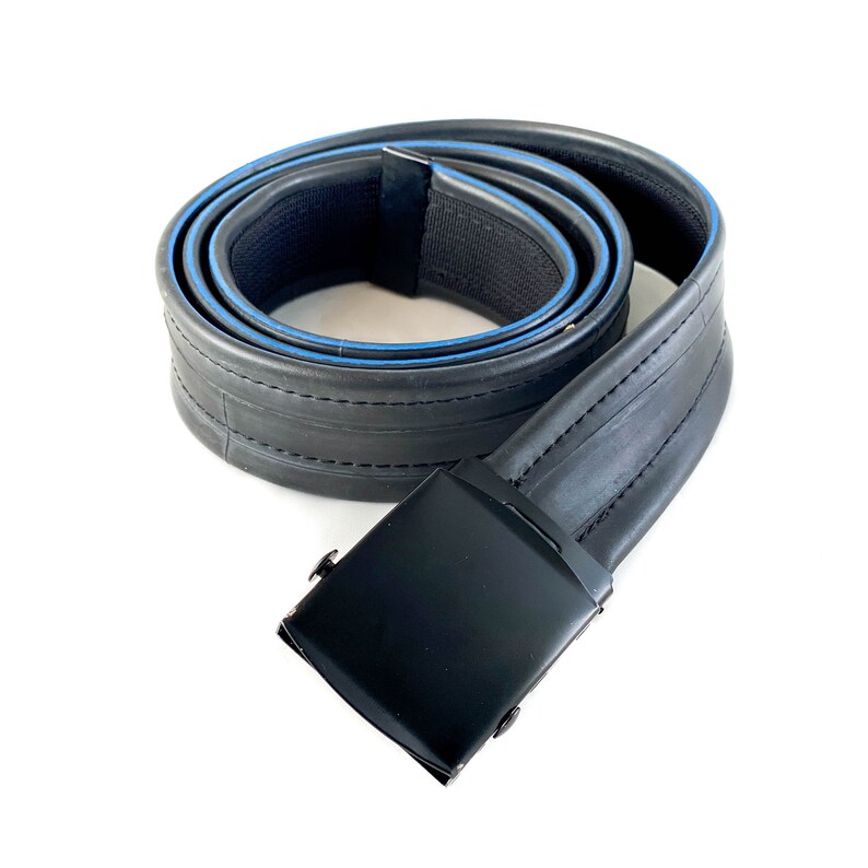 Bike Gift Eco-friendly Stylish Recycled Fashion Upcycled Inner Tube Belt Unisex Belt Waterproof Bike Tube Belt