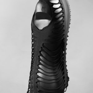 T-shirt for Men Cut Out and Braided - ROCK - Etsy