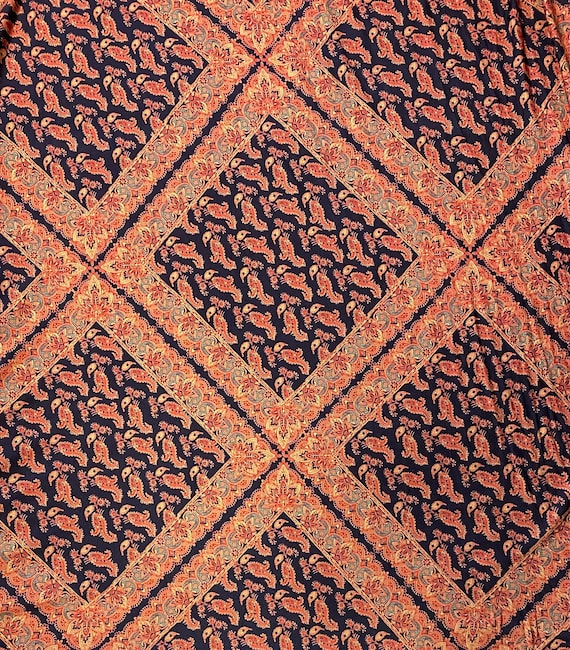 Paisley Rayon Jersey Fabric: Boho Apparel, 4-way Stretch