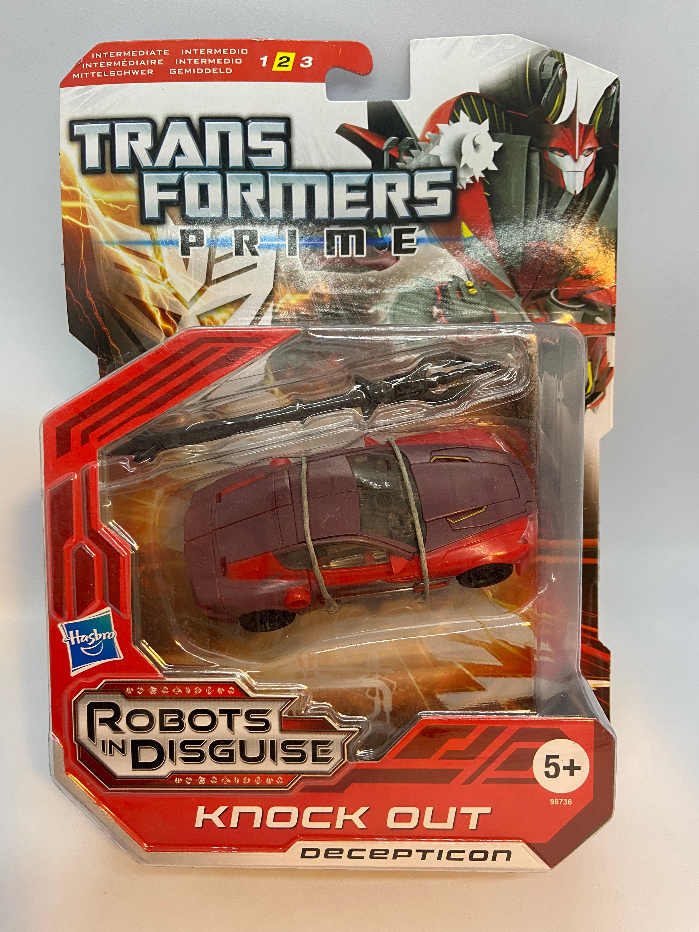  Transformers Knockout Prime Deluxe : Toys & Games