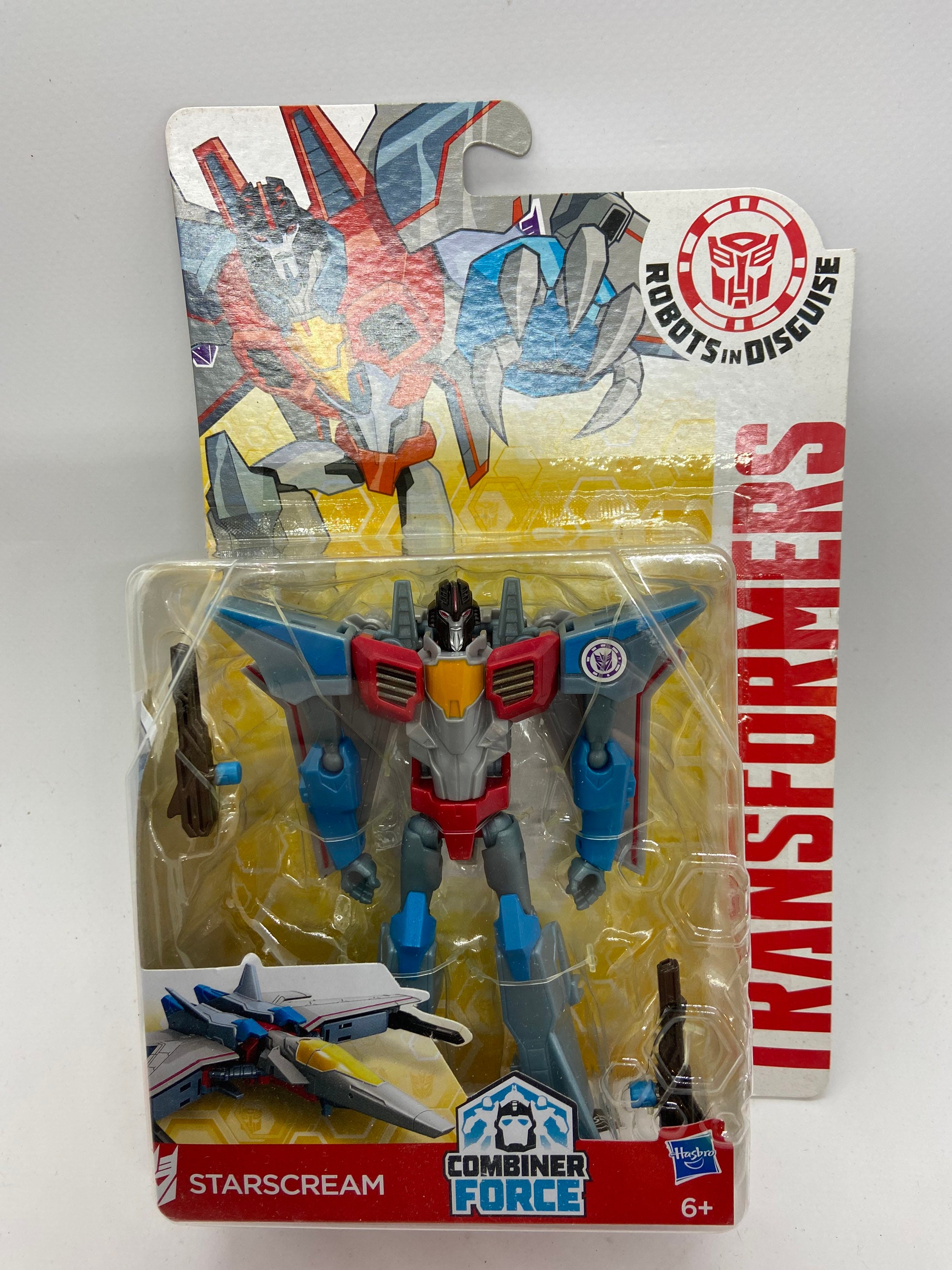 Transformers Robots Disguise Combiner Force Starscream G1 -