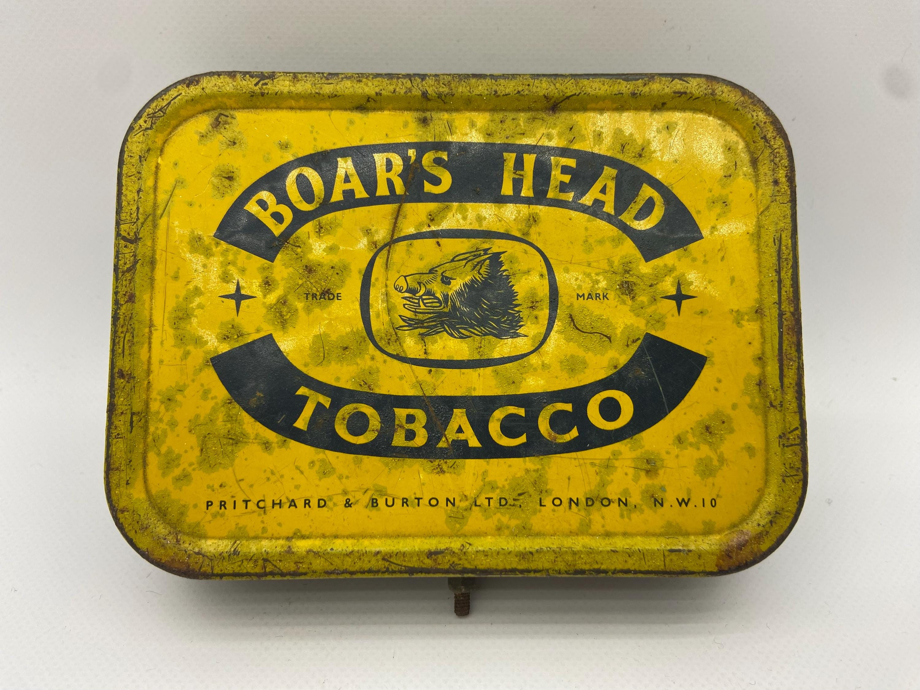 boars head tobacco Boars Head Tobacco Tin