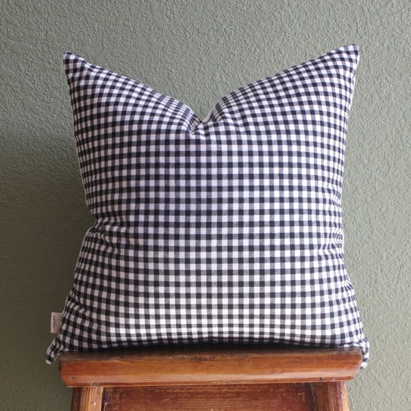 Gingham Pillow Etsy