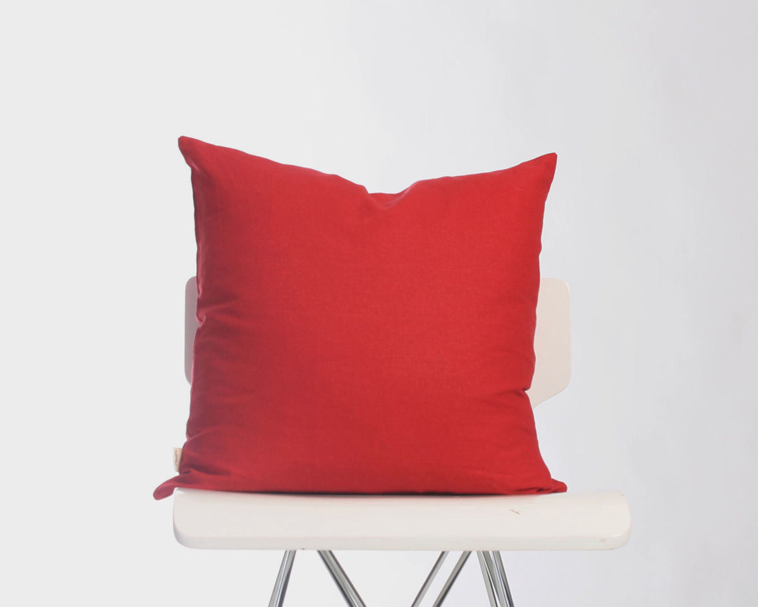 Purple Pillow Cover Linen Pillow Purple Cushion Cover Etsy