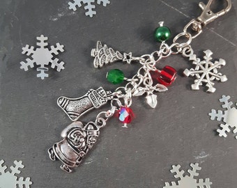 Christmas Gift Bag Charm - advent calendar gift - santa sack - christmas shopping - secret santa - stocking filler - christmas decoration