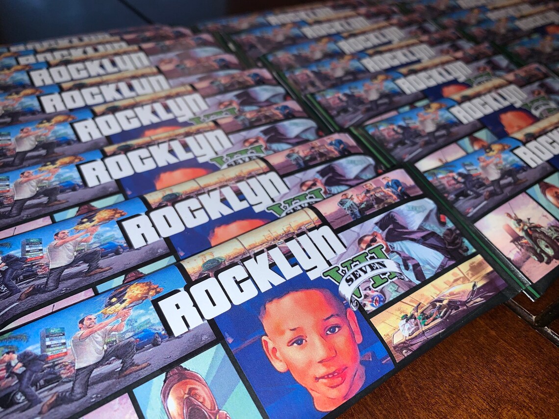 Grand Theft Auto Candy Bar Wrapper Etsy