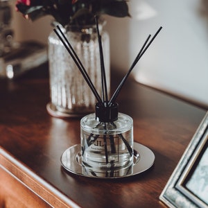 Woody Oud REED DIFFUSER Bottle With Sticks, Reed Oil Diffuser