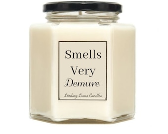 Smells Very Demure Scented Candles, Funny Scented Candle Gift