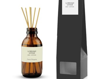 Extra grote fles rietverspreider met stokjes - FROZEN MARGARITA Scent- 200 ml - 500 ml