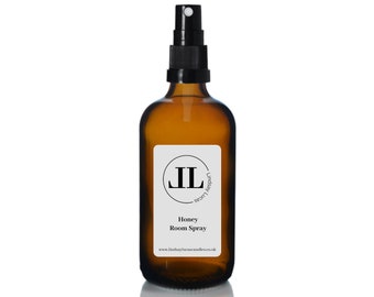Honey Air Freshener, Sweet Scented Room/Car/Linen Sprays, Strong Home Fragrance, Relaxing Scents, Vegan, Natural, Eco Friendly