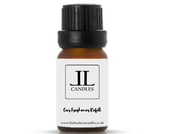 Car Air Freshener Refill Oil In CINNAMON APPLE Scent, Car Diffuser Top Up/Perfume/Fragrance/Scent
