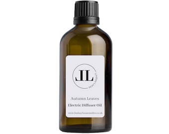 Electric Diffuser Oil - Autumn Walks Fragrance Oil For Electric Diffusers and OIL BURNERS, Home Scents 100ml glass bottle