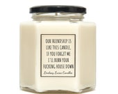 Friendship Gift, Funny Gift For Friend, Swearing Gift, Scented Candle, Jokes, Christmas Birthday Gift For Best Friend
