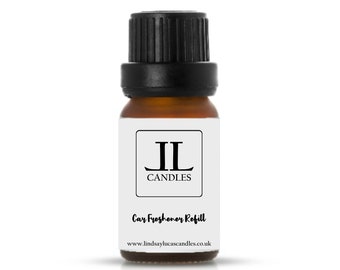 Christmas Car Air Freshener Refill Liquid In Gingerbread Scent, Car Diffuser Top Up,  Car Perfume Scent