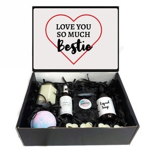 Personalisierte Bestie Geschenkbox Geschenkkorb - Kerzen