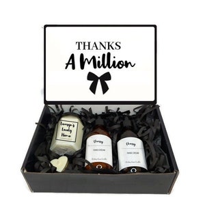 Personalisierter Dankeschön-Geschenk-Box-Korb