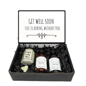 Get Well Soon Geschenkbox Geschenkkorb - Individuell/Personalisiert