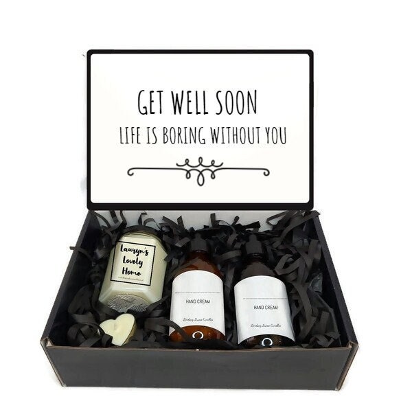 Get Well Soon Box Etsy UK