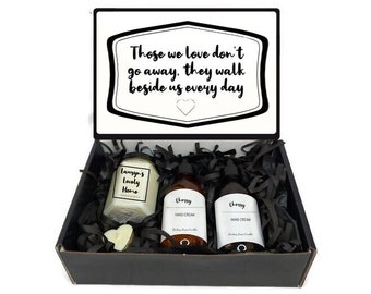 Personalised Bereavement Gift Box Hamper - Candles