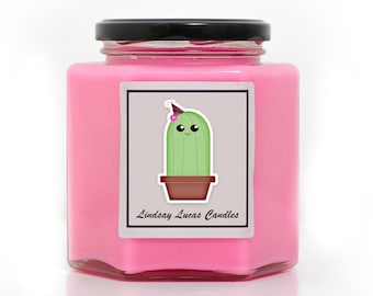 Cactus Candle, Cactus Decor, Cactus Gift, Scented Candles, Cute Gift, Succulents