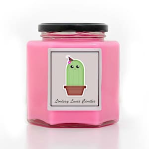 Cactus Candle, Cactus Decor, Cactus Gift, Scented Candles, Cute Gift, Succulents