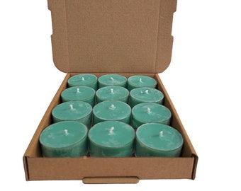 Watermelon Scented Tea Light Candles Made With Soy Wax 12 Per Box