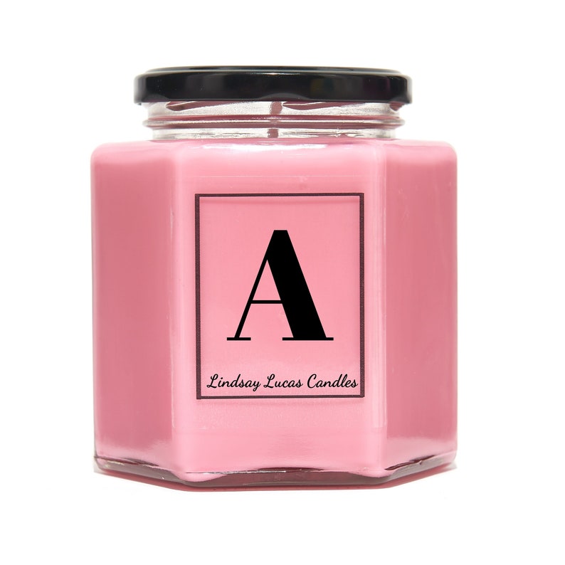 Letter A Candle Alphabet Scented Candle Etsy UK