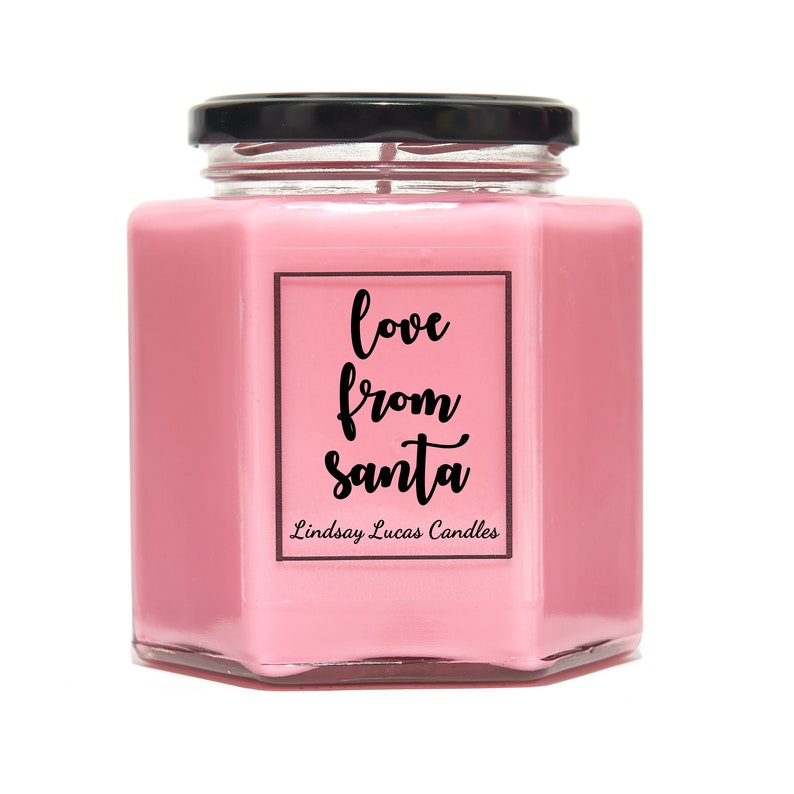 Secret Santa Scented Candle Christmas Gift For Work Friend Etsy