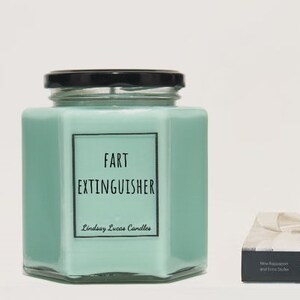 Fart Extinguisher Candle, Funny Gift For Boyfriend, Cheeky Gift, Funny Gift, Quirky Gift, Humorous Gift, Joke gift, Scented Candle, Candles bild 5