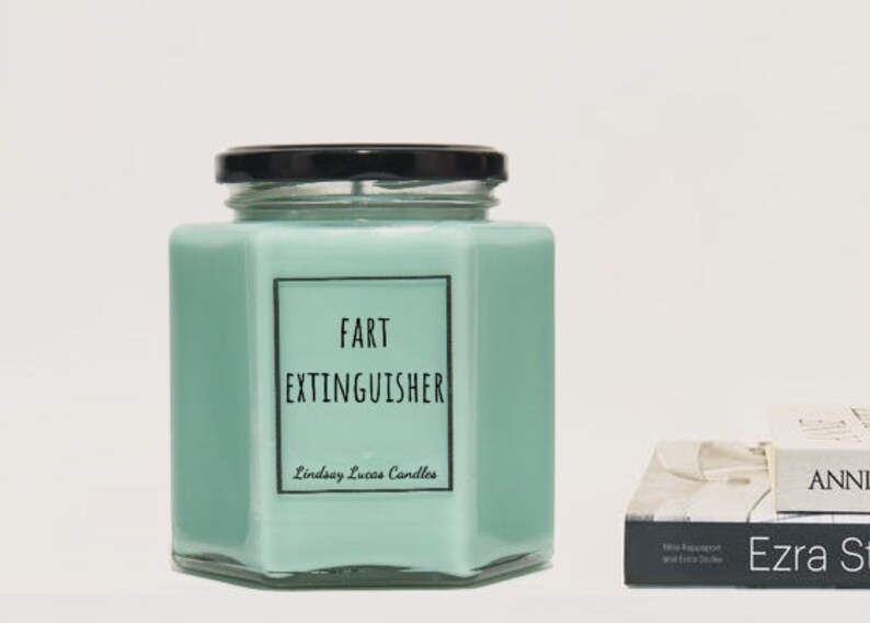 Fart Extinguisher Candle, Funny Gift For Boyfriend, Cheeky Gift, Funny Gift, Quirky Gift, Humorous Gift, Joke gift, Scented Candle, Candles bild 5