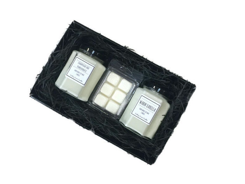 Custom Candle Hamper Scented Candle Hamper Wax Melt Hamper Etsy