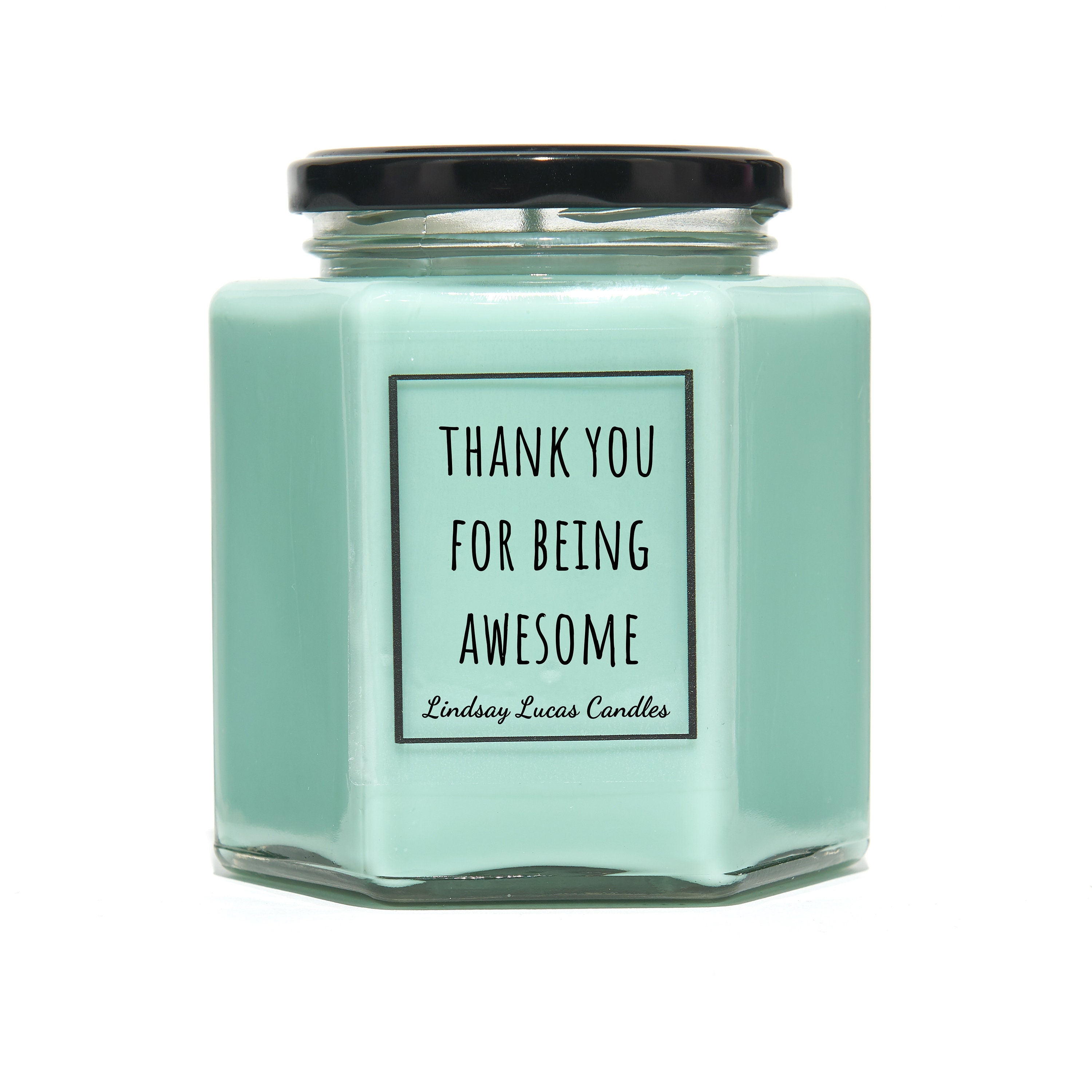 Thank You for Being Awesome Candle Candle Scented Candle Etsy UK