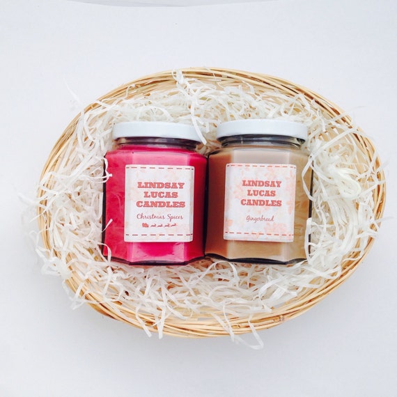 Items similar to Candle Hamper, Christmas Hamper, Xmas Hamper, Xmas
