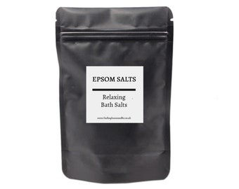 Epsom Bath Salts, Relaxing Bath Salts, Dead Sea Salts, Destress Gift, Herbal Bath Salts