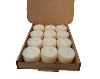 Fresh Baked Bread Scented Tea Light Candles Made With Soy Wax 12 Per Box