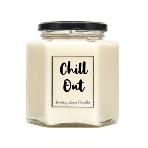 Chill Out Soy Wax Vegan Scented Relaxing Candles