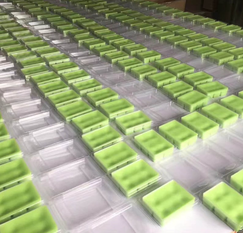Äpple Fruktig Sojavax Smält Stark Doftande Långvariga Snap Bars. 6 Kuber Per Par, Veganska och Cruelty Free bild 3