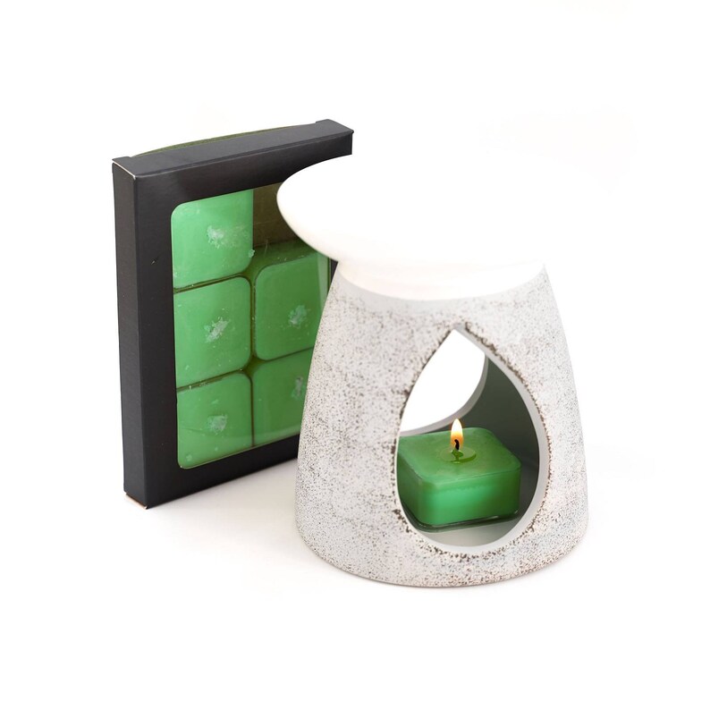 Peppermint Scented Tea Light Candles Peppermint Tea Light Etsy UK