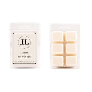 Cherry Wax Melt Stark duftende Sojawachs Snap Bars. Fruchtig duftende, stark riechende Wachs schmilzt UK Vegan und Grausamkeit 6 Würfel pro Riegel
