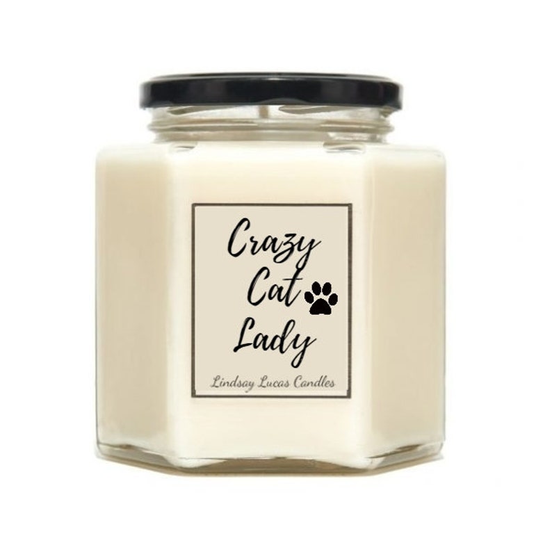 Crazy Cat Lady Scented Candle - Thumbnail 3