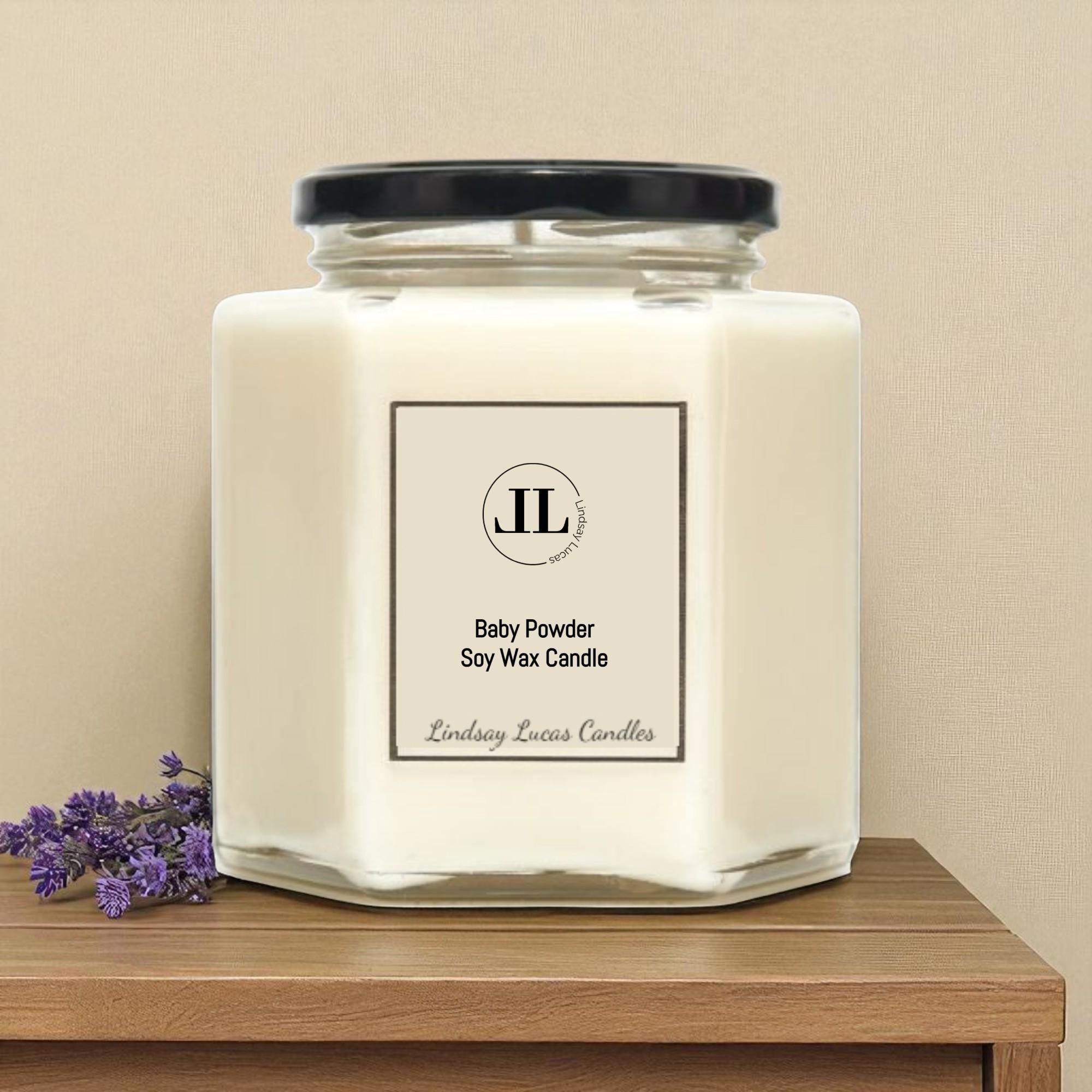 アロマキャンドル ベビーパウダーの香り