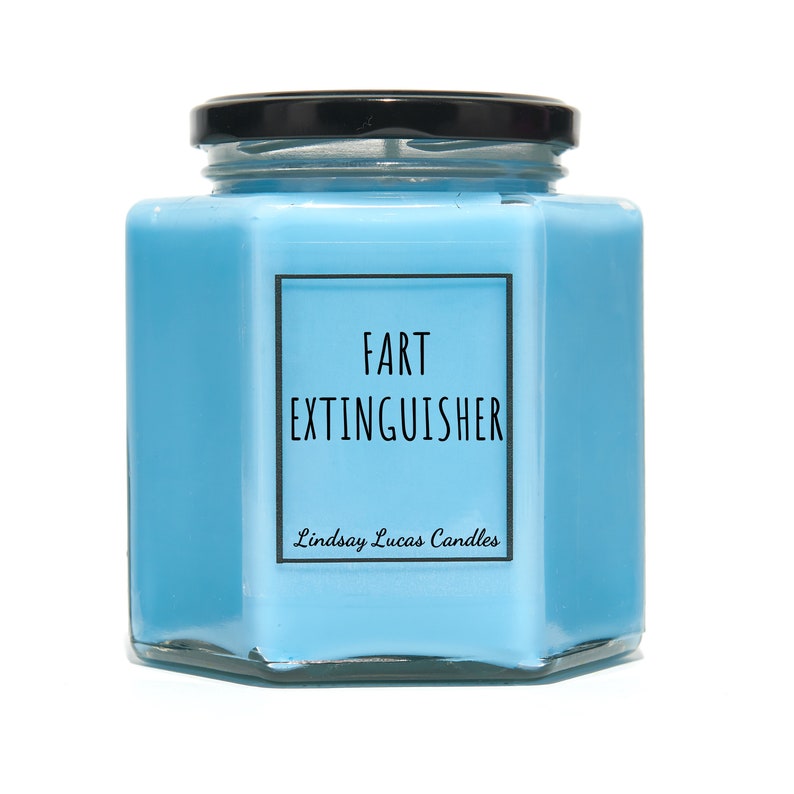 Fart Extinguisher Candle, Funny Gift For Boyfriend, Cheeky Gift, Funny Gift, Quirky Gift, Humorous Gift, Joke gift, Scented Candle, Candles bild 4