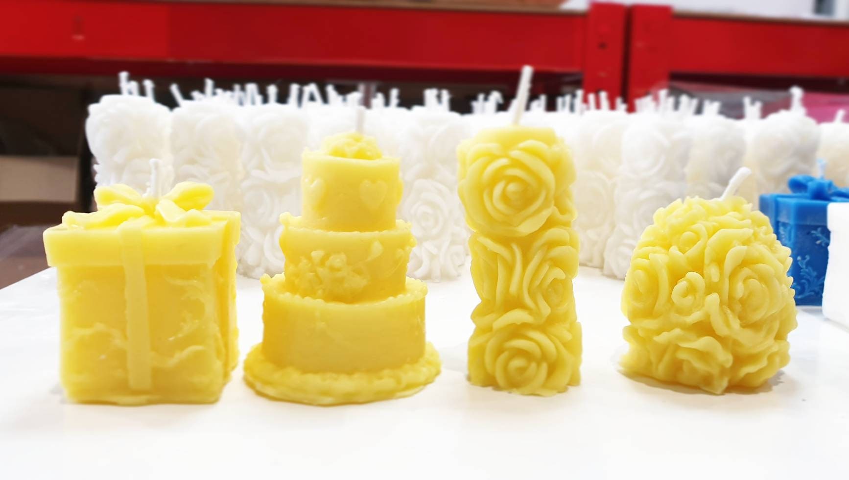 Wedding Favour Candles Wedding Cake Candle Wedding Candle Etsy