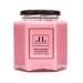 Strawberry Scented Soy Candle, Fruity Scent, Pink Candles 