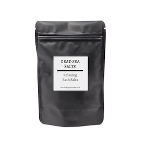 Dead Sea Salts Bath Salts, Relaxing Bath Salts, Dead Sea Salts, Destress Gift, Herbal Bath Salts