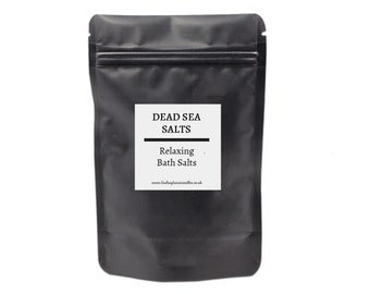 Dead Sea Salts Bath Salts, Relaxing Bath Salts, Dead Sea Salts, Destress Gift, Herbal Bath Salts