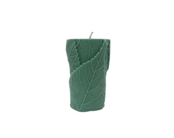 Pillar Candle, Leaf Candle, Tree Candle, Nature Candle, Soy Candle, Shaped Pillar Candles, Natural Candles, Rustic Candle, Woodland Candles