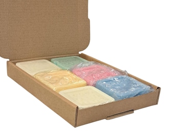 Soy Wax Melt Box 6 Scents Long Lasting Large Bars