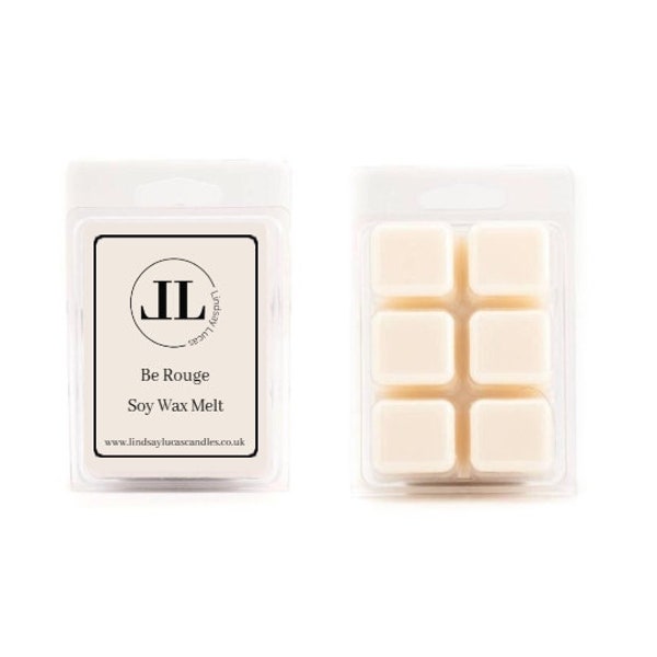 Be Rouse Soy Wax Melt Snap Bar Tart, Luxury Designer Perfume Dupe Scent, Large Strong Smelling Melt UK. Vegan Cruelty Free